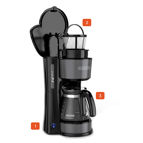 Black and decker outlet one cup coffee maker